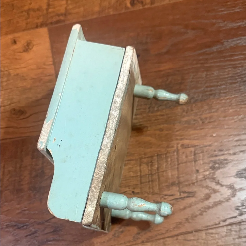 vintage 1950s Grantcrest wooden toy baby grand piano